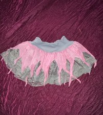 Gothic fairy type mini skirt for layering Elastic/Stretch size M 
