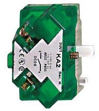 Square D Schneider Electric 9001KA2 30mm Contact Block, 1NO, SPST, 10A