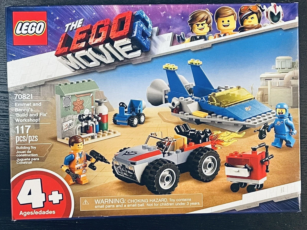 RETIRED NEW IN BOX LEGO 70821 Emmet Benny s Build Fix