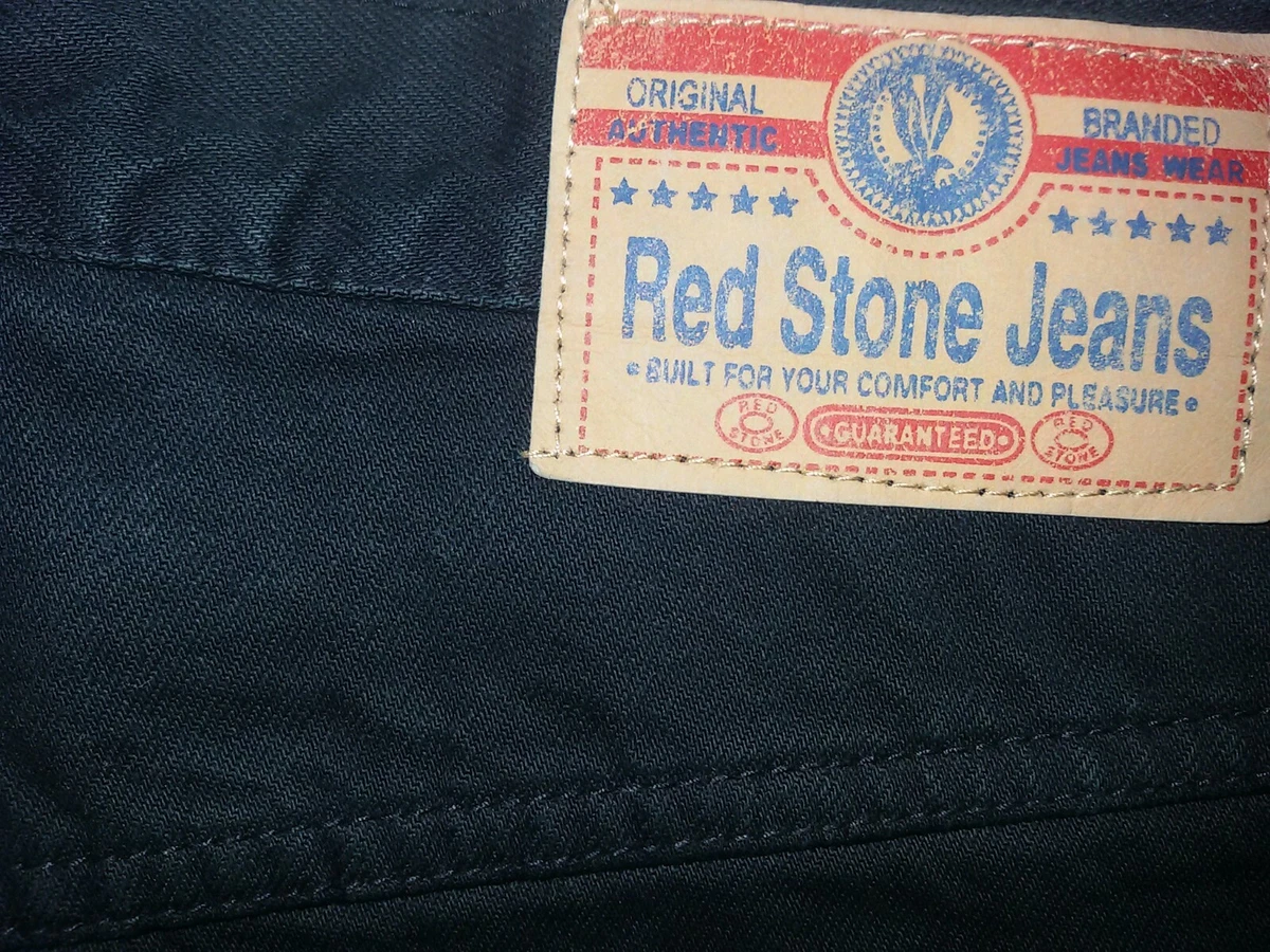 Red stone sale jeans price