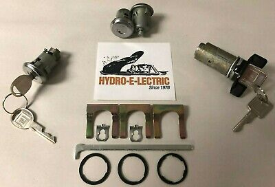NEW 1981-1987 Regal & Grand National Complete OE Style Lock set Black Ignition