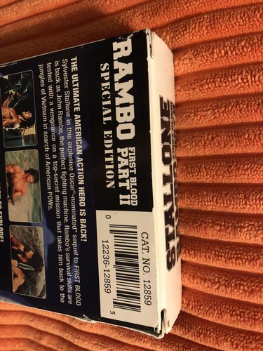Rambo - First Blood Pt. 2 (VHS, 2002, Special Edition) - Picture 3 of 8