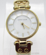 Women's Anne Klein Quartz WR Analog 28mm Dial Causal Round Watch F228 AK1950