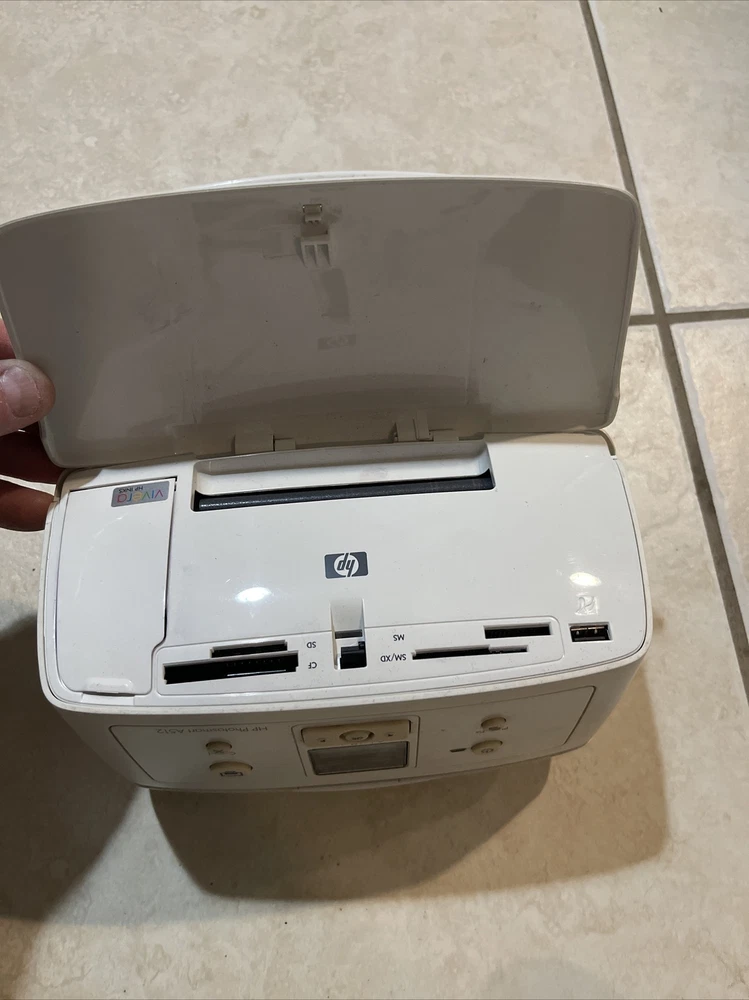 HP Photosmart A512v Compact Photo Printer 4x6 Photos