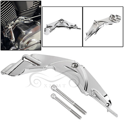 HDBUBALUS Coperchi Laterali In Cromo Per Motore Harley Touring E Dyna, Adatti Per Electra Glide, Street Glide, Road Glide (2007-2016)