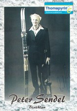 Peter SENDEL - Deutschland, Gold Olympia 1998 Biathlon, Original-Autogramm!
