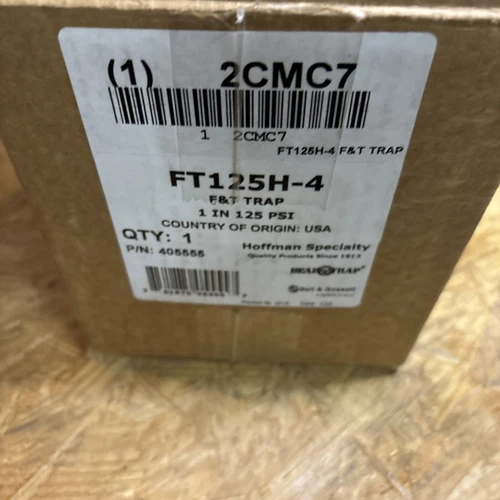 BELL&GOSSETT FT125H-4 125PSI 1"