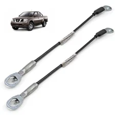 Set Rear Tailgate Cable Strap Support For Nissan Navara D40 Frontier 2006 - 2014