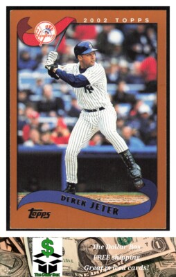 2002 Topps #75 Derek Jeter - New York Yankees | eBay