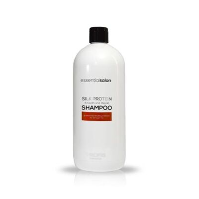 Profis Essentional Salon Silk Protein Shampoo   1L regeneriert und glättet