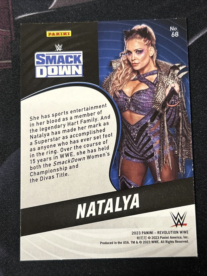 2023 WWE Panini Revolution Base #68 Natalya - Image 2 of 2