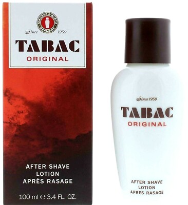 TABAC ORIGINAL AFTER SHAVE LOTION SPLASH FOR MEN 3.4 Oz / 100 ml BRAND NEW ITEM!