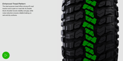 【レアデック】Private Reserve Avix TRAILTEK RT Rugged Terrain Tire – LT265/70R17 123/120Q E 10