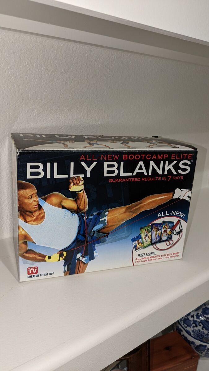 Billy Blanks Bootcamp Elite - Box Set (DVD's) pre-owned