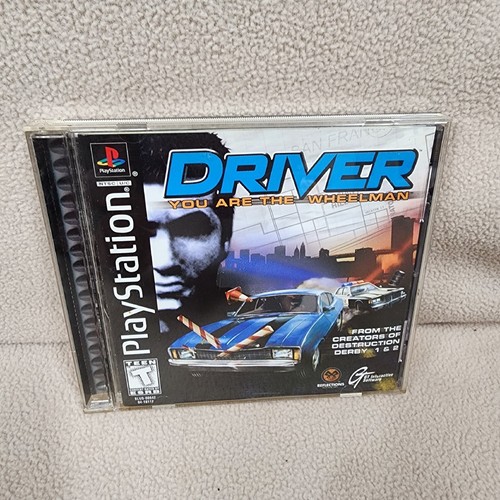 Driver Sony PlayStation 1, 1999 nero etichetta completo CIB disco regolare testato funziona - Foto 9 di 10