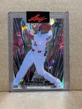 Victor Scott II 2024 Leaf Metal Baseball 1/1 Pre Production Proof