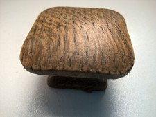 Holzgriff Eiche massiv rustikal quardratisch 30 x 30 x 20 mm Griff Möbelgriff 