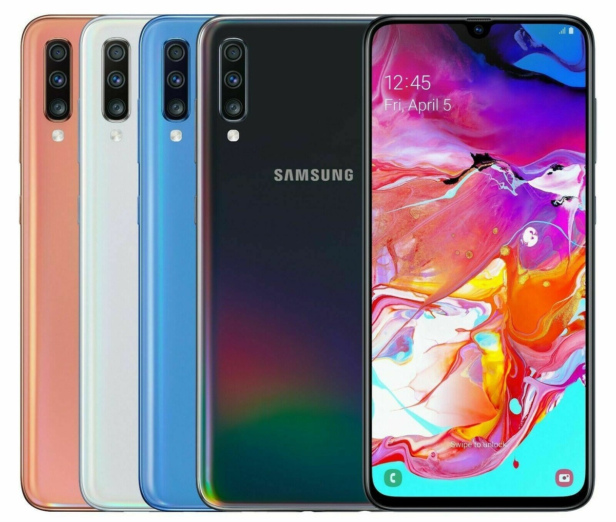 Samsung Galaxy A70 A705F Original Smartphone 2-Sim Global Version