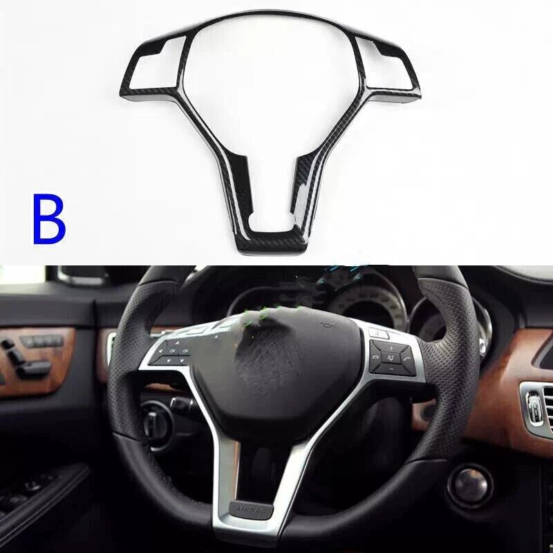 Аксессуары отделка салона из углеродного волокна ABS для Mercedes Benz класса CLS 2012-2015 годов выпуска - Изображение 3 из 4