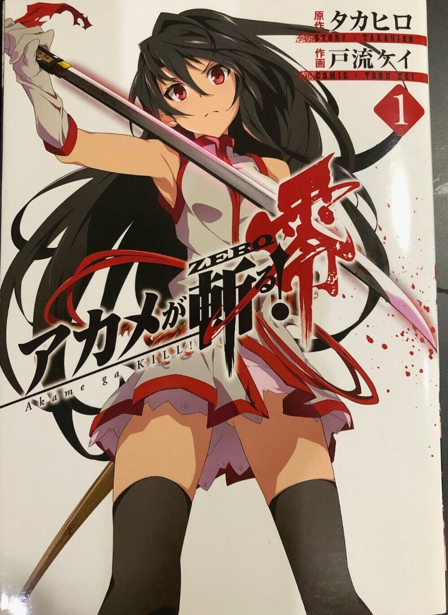 Akame ga kiru! Zero Complete 10-volume set Comic Japanese Takahiro Toguryu  Kei B