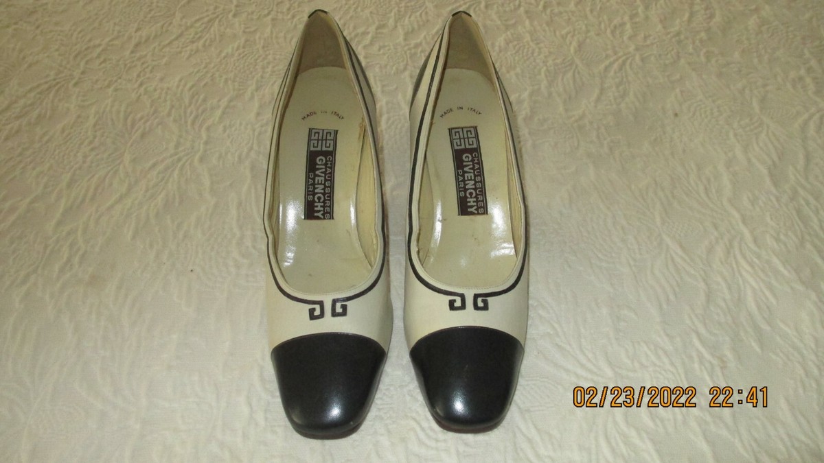 Vintage Givenchy pumps 9.5B It,heel 3.5cm/9
