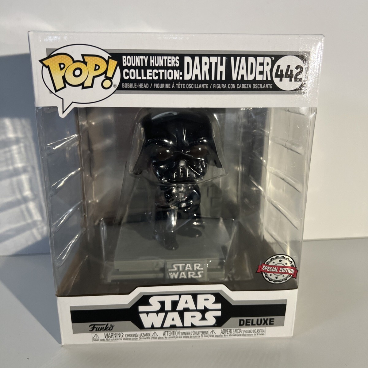 Funko Pop Special Edition Darth Vader #442 Star Wars Deluxe
