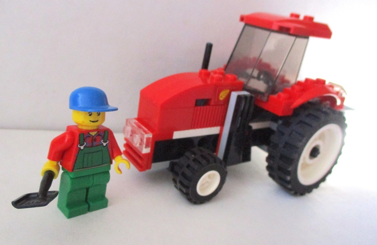 TRACTOR Lego City #7634 99% Complete with Farmer Minifigure