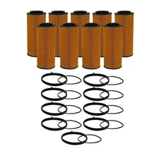 Wix Set of 9 Engine Motor Oil Filters For Audi Porsche Volkswagen V6