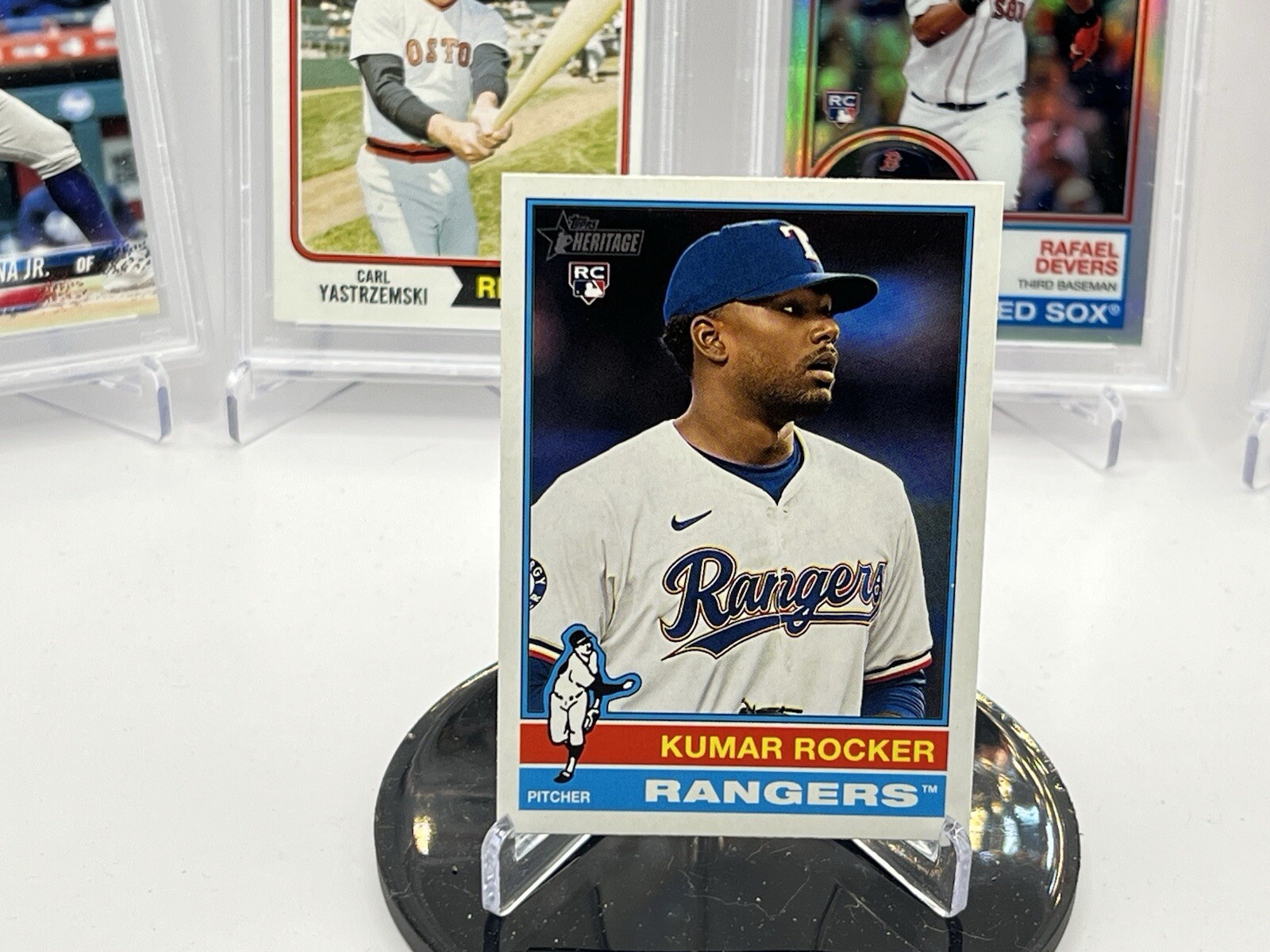 2025 Topps Heritage Baseball # 179 Kumar Rocker RC