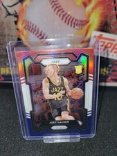 2023-24 Panini Prizm Joey Hauser Red White Blue Prizm RC #293 Jazz