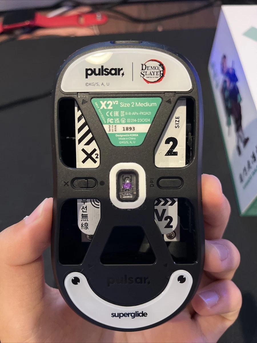 Pulsar X2V2 Kamado Tanjiro Demon Slayer Collab +4K Polling Dongle 