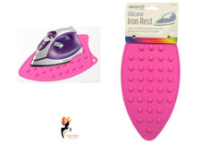 SILICONE IRON REST PAD HEAT Resistant Mat Mini Ironing Board Protector R2616 UK