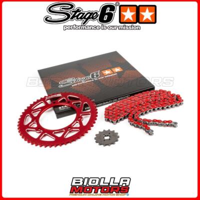 S6-2119313/RE KETTENSATZ 13X53 - 420 STAGE6 ALU CNC DERBI SENDA DRD RACING 50 SM