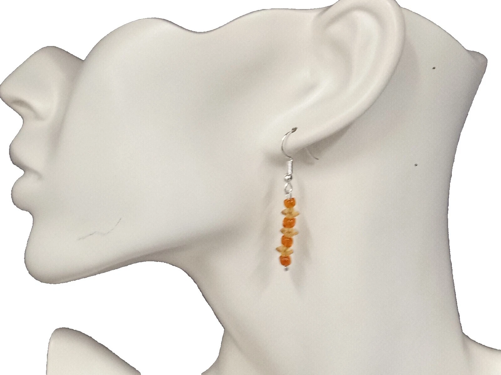 Pendientes de Moda de vidrio Retro