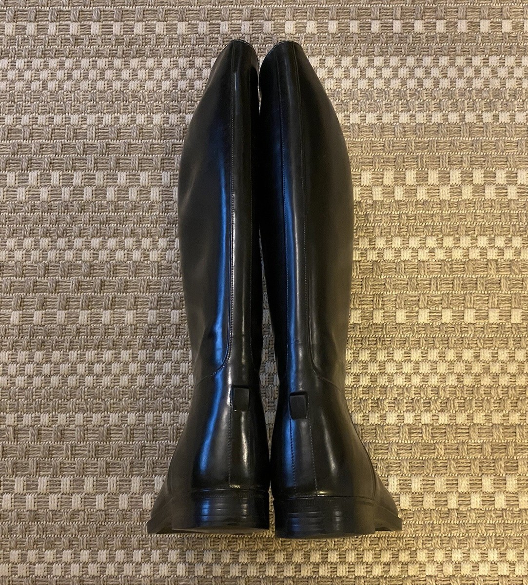 AIGLE Ecuyer Waterproof Black Rubber Equestrian Horseback