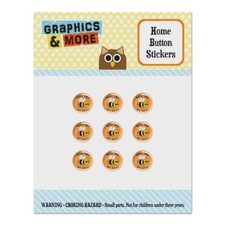 Bees Are My Bros Funny Humor Home Button Stickers Fit Apple iPhone