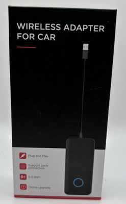 Dexico Wireless CarPlay Adapter For Car Radio Stereo W/USB Plug & Play NEW Open