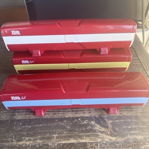 Wrap Master Foil, Paper & Plastic Wrap Dispensers Set Of 3 Red Model 1500
