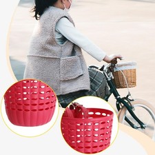 Bicycle Basket Storage Basket Dogs Carrier Easy Installation Carrying Sundries