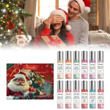 Christmas Perfume Set Advent Calendar 12Pcs Perfume Women Christmas Gift