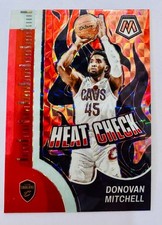 Donovan Mitchell 2023-24 Panini Mosaic Heat Check Mosaic Prizm