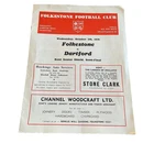 FOLKESTONE V DARTFORD - KENT SENIOR SHIELD, SEMI -FINAL - 7/10/1970