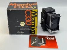 Mamiya C330 6x6 TLR Film Camera w/box