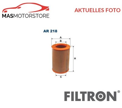MOTOR LUFTFILTER MOTORFILTER FILTRON AR218 P FÜR OPEL ADMIRAL B,DIPLOMAT B