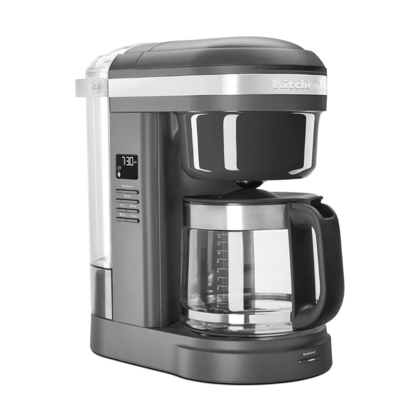 With Spiral Showerhead - Matte Charcoal Grey