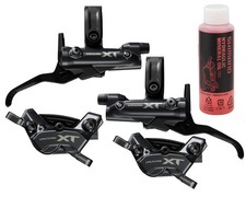 Shimano Deore XT M8200 4-Piston Hydraulic Disc Brake Upgrade Kit Black