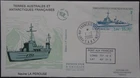 French Antarctic Territory's La Perouse (supply frigate) First day cover.