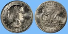 1981-D Susan B Anthony Dollar — photo from another recent sale