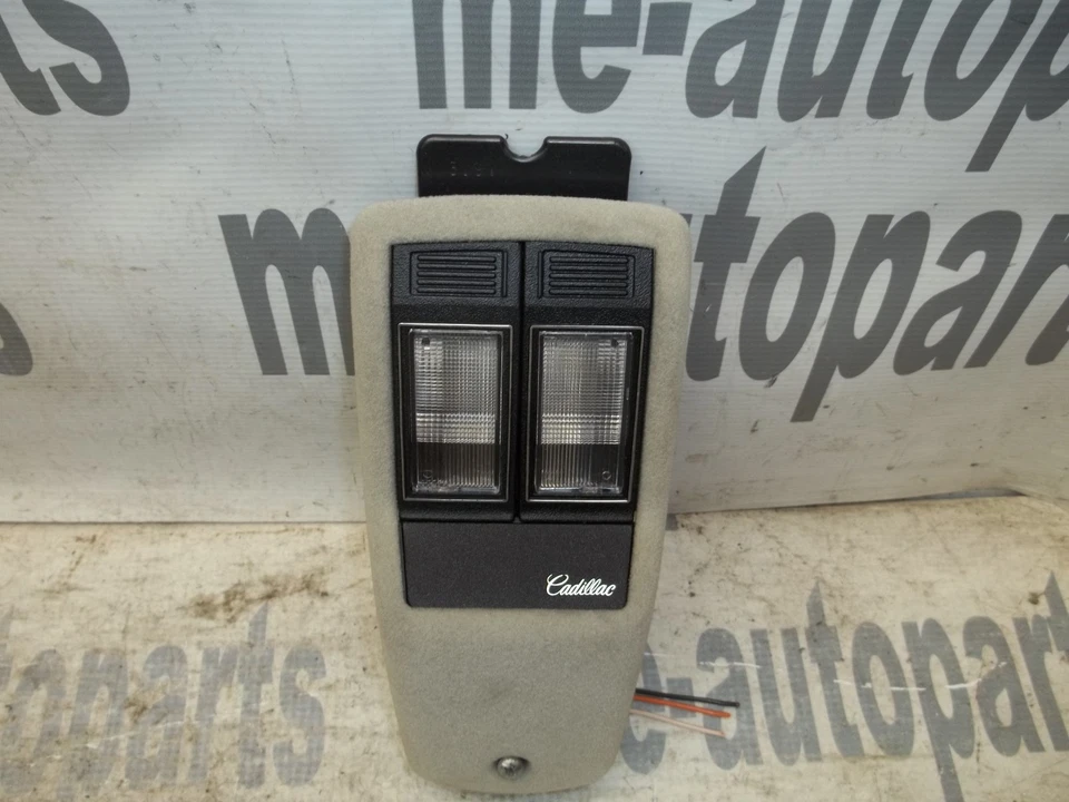 1989-1993 Cadillac Deville Fleetwood 60 Special FWD mapa cúpula aérea cinza claro - Imagem 2 de 4