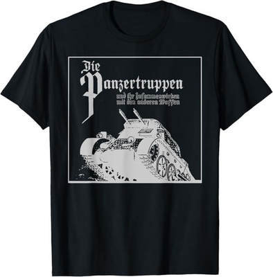 #ad #ad NEW LIMITED German Pre WW2 Panzer 1 Pro Tank Propaganda T Shirt $24.99